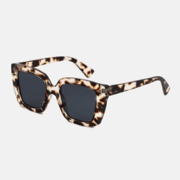 Unisex Leopard Thicken Full Frame Casual Uv-Suoja Polarisoidut Aurinkolasit