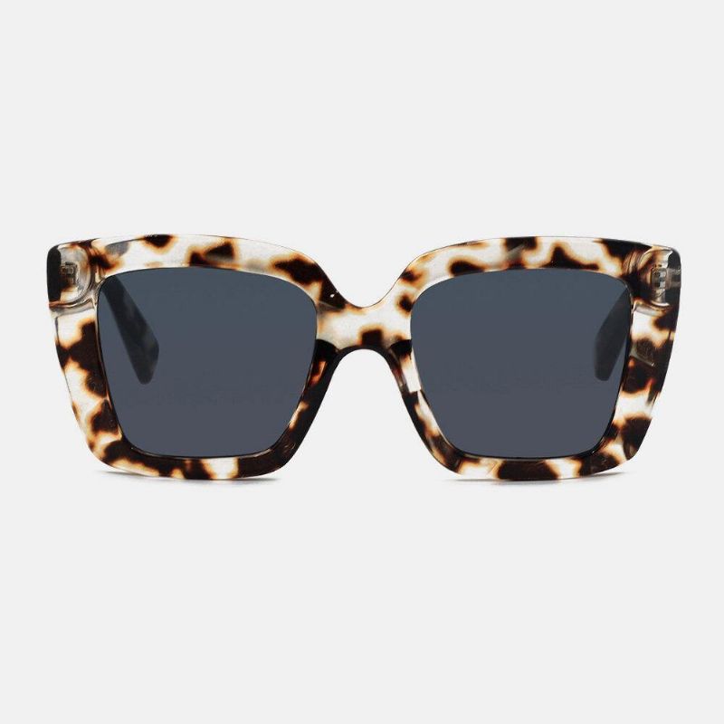 Unisex Leopard Thicken Full Frame Casual Uv-Suoja Polarisoidut Aurinkolasit