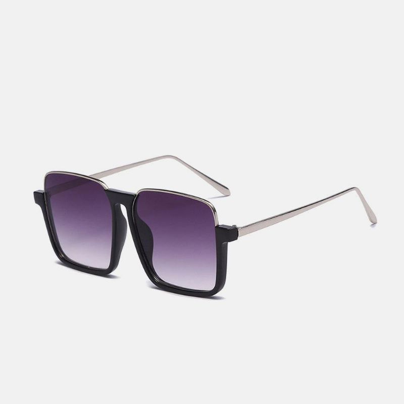 Unisex Square Frame Half Frame Anti-Blue Light Anti-Uv Aurinkolasit