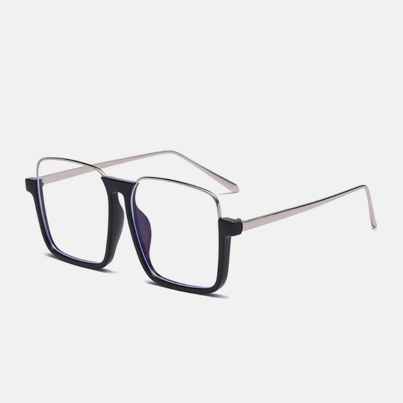 Unisex Square Frame Half Frame Anti-Blue Light Anti-Uv Aurinkolasit