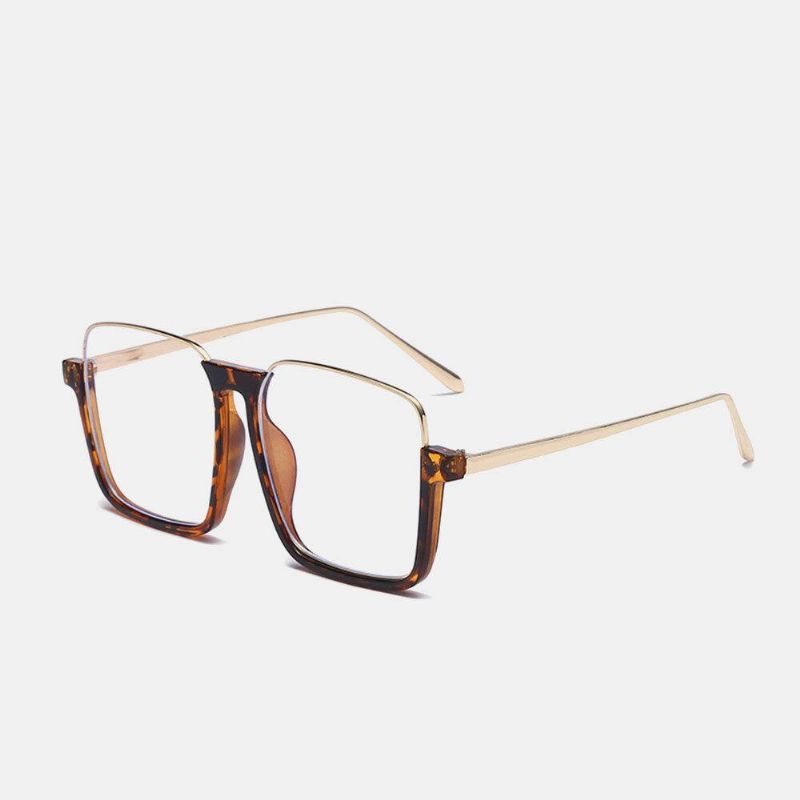 Unisex Square Frame Half Frame Anti-Blue Light Anti-Uv Aurinkolasit