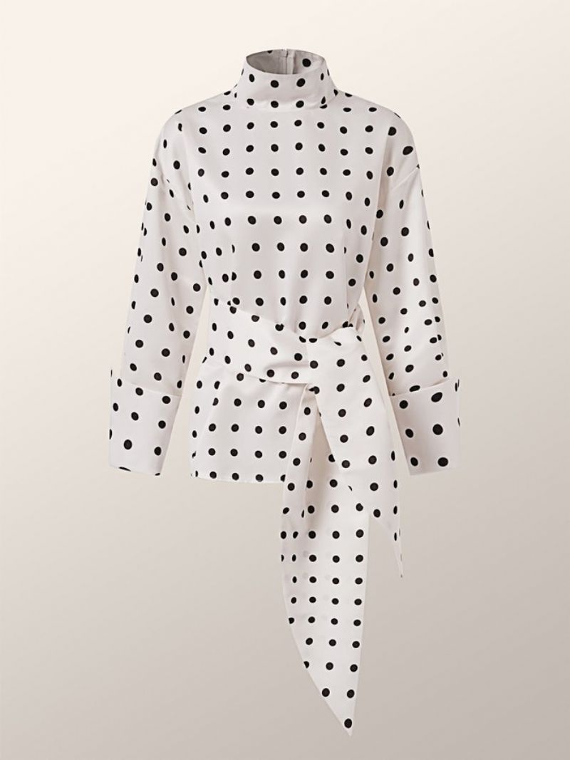 Lausunto Loosen Polka Dots Daily Top