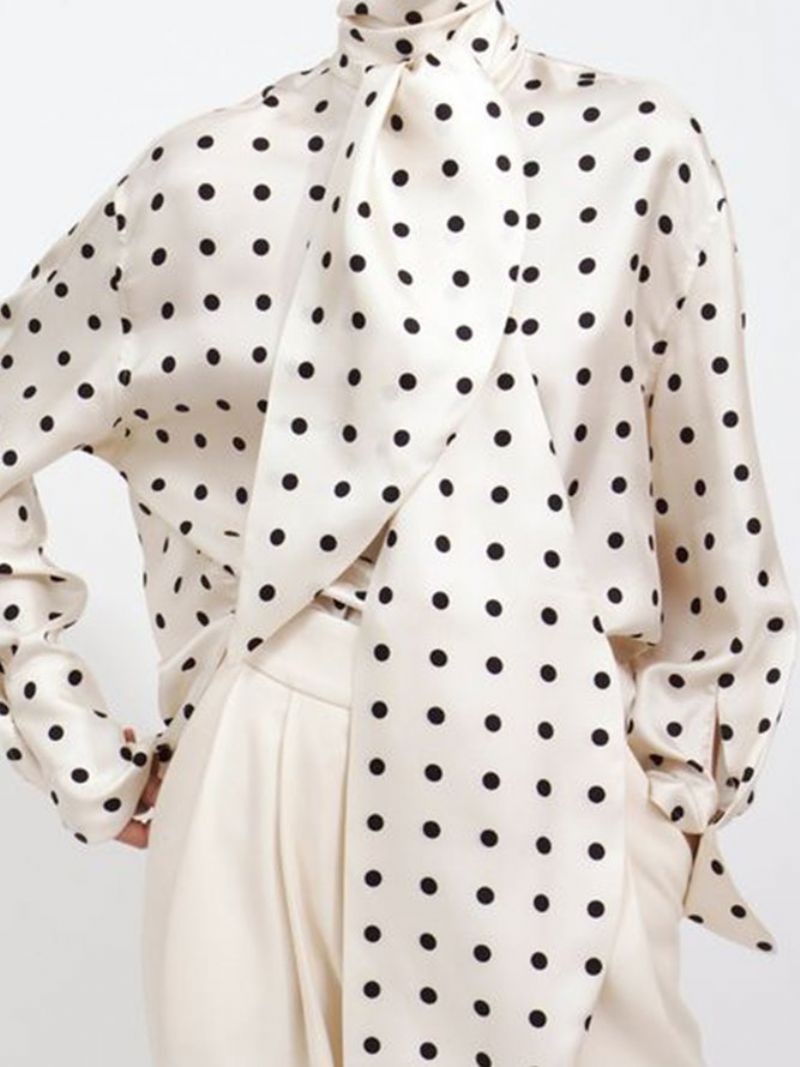 Lausunto Loosen Polka Dots Daily Top