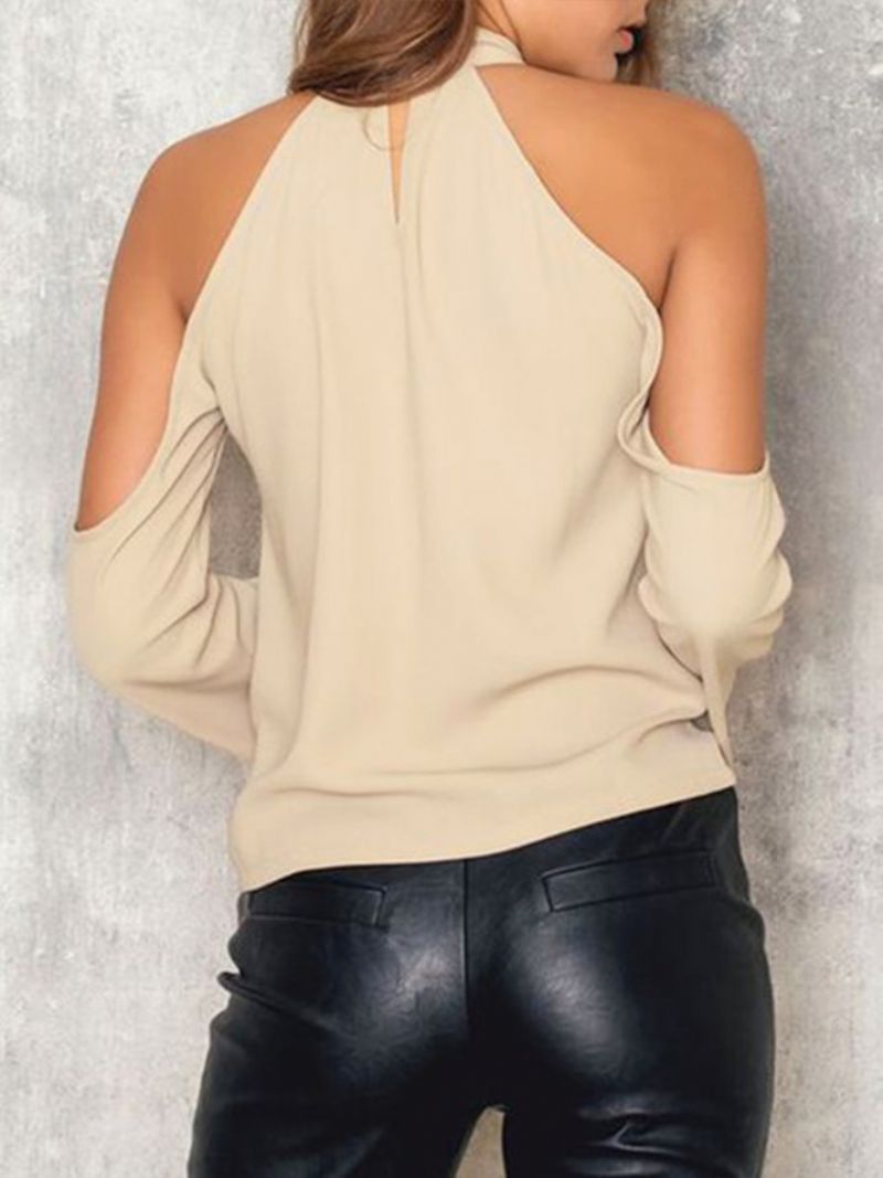 Loosen Daily Halter Plain Cute Top