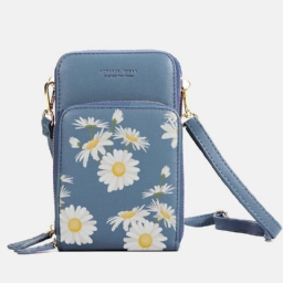 Naisten Daisy Clutch Bag Card Bag Puhelinlaukku Crossbody Bag