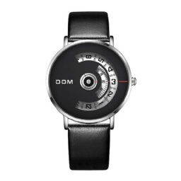 Dom M-1303 Muoti Miesten Kello Creative Dial 3Atm Vedenpitävä Kvartsikello