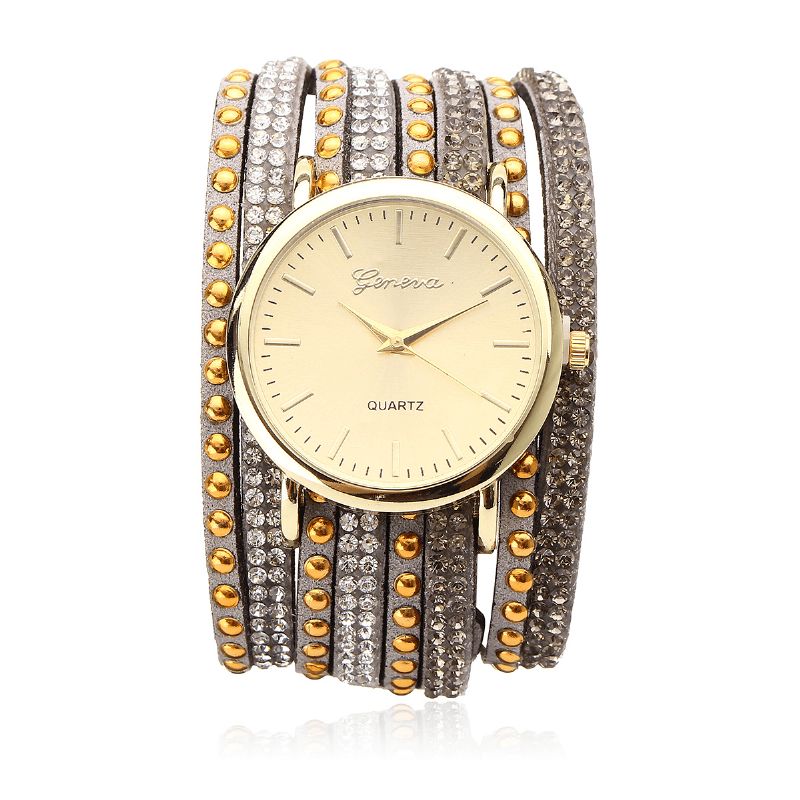 Fashion Circle Rannekoru Diamond Naisten Watch Quartz Watch