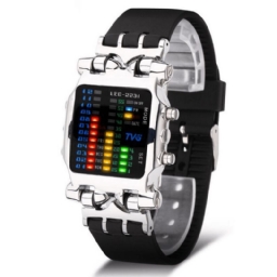 Tvg 2231 Binäärinen Led-Näyttö Creative Watch Muodikkaat Elektroniset Digitaaliset Kellot