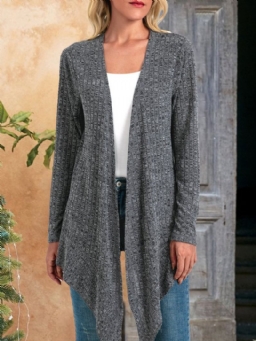 Deep Grey Shift Casual Knit Takki