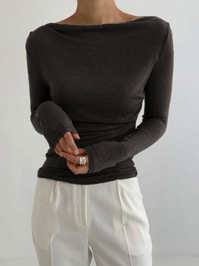 Pitkähihainen Skinny Lady Solid Top