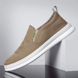 Miesten Ice Silk Cloth Kankaasta Valmistettu Hengittävä Ajokengät Slip On Skate Sneakers