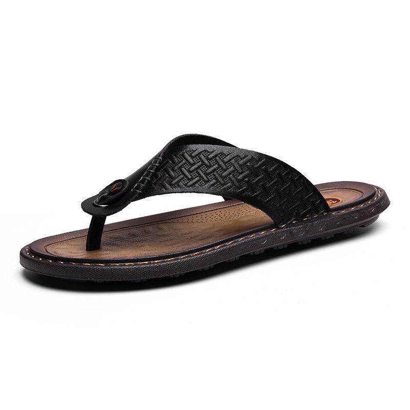 Miesten Flip Flop Retro Casual Pehmeät Kotitossut