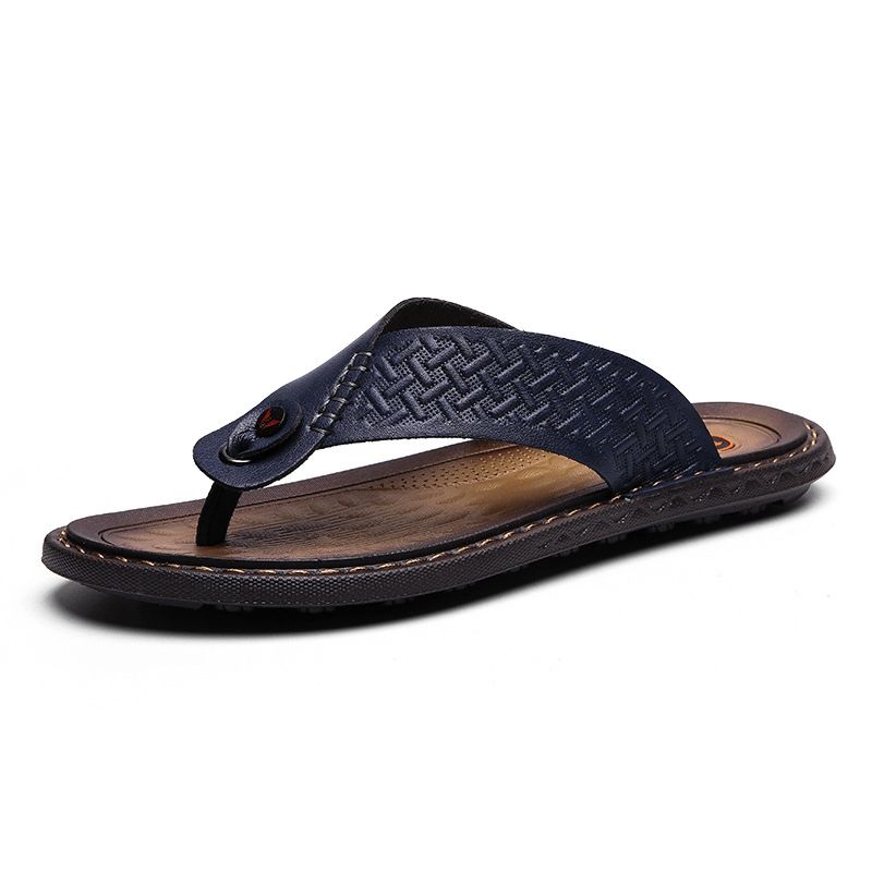 Miesten Flip Flop Retro Casual Pehmeät Kotitossut