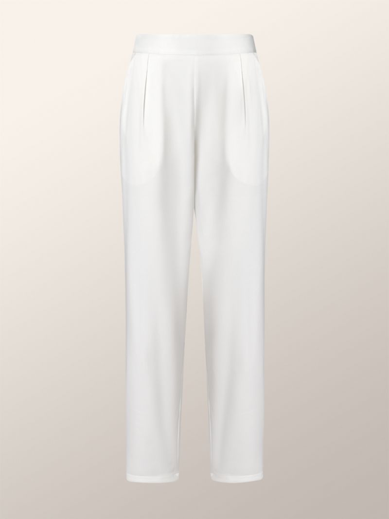 Daily Simple Elegant Regular Fit Plain Pants