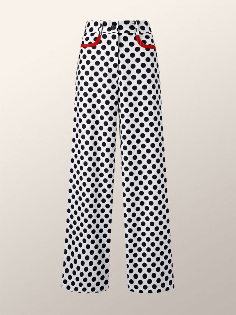 Polka Dots Lady Regular Fit Housut