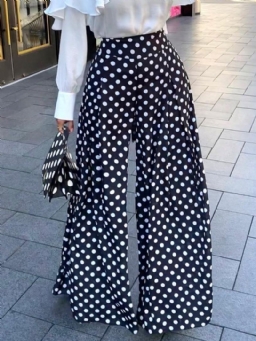 Urban Polka Dots Regular Fit Muotihousut