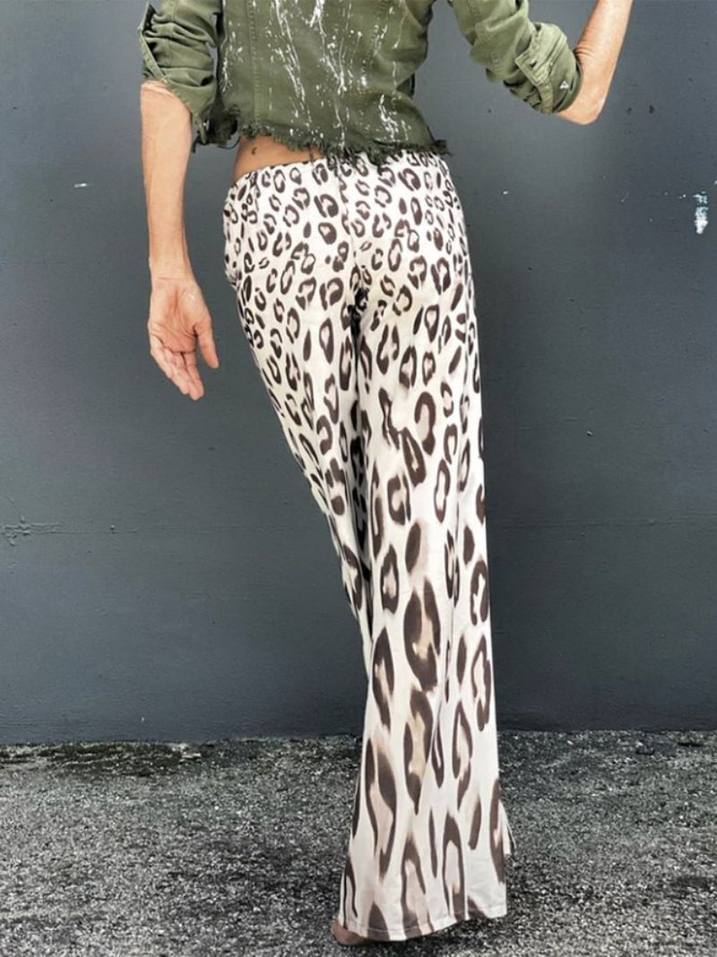 Vacation Leopard Regular Fit Pants