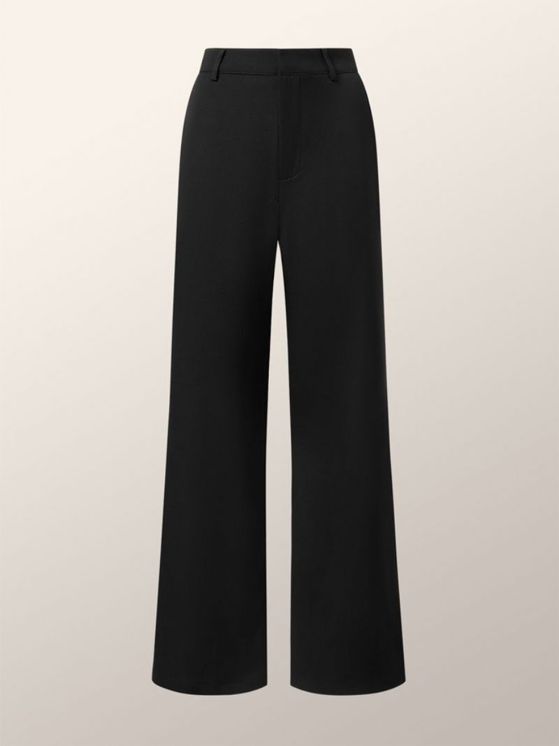 Work Plain Simple Fashion Straight Pants