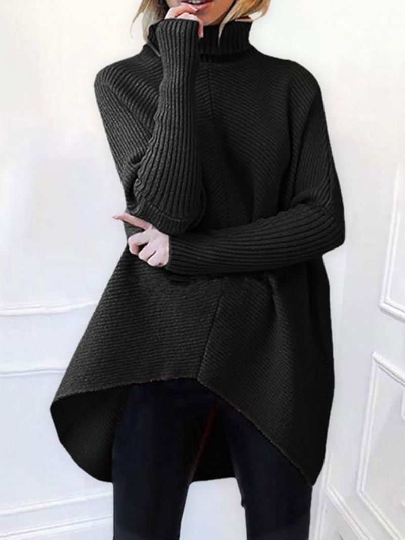 Pitkähihainen Löysä Turtleneck Urban Pusero