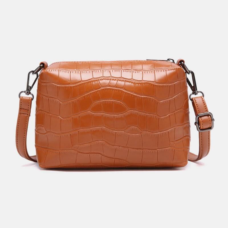 4 Kpl Vintage Croc Kohokuvioitu Lompakko Suurikapasiteettinen Clutch Bag Käsilaukku Olkalaukku Crossbody Bag