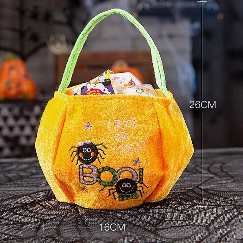 Lasten Halloween Style Pattern Rento Go Out Candy Sugar Carry Bag Käsilaukku