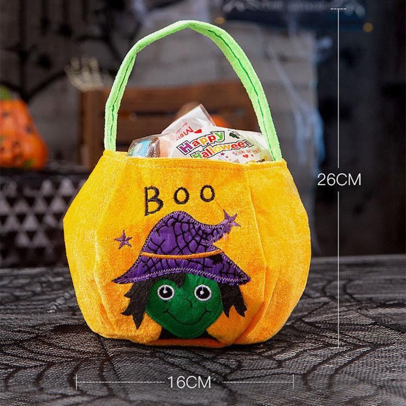 Lasten Halloween Style Pattern Rento Go Out Candy Sugar Carry Bag Käsilaukku