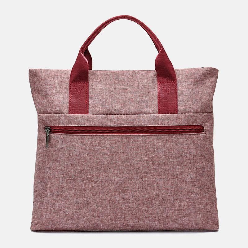 Muoti Simpe Casual Hnadbag Business Bag Messenger Laukku Miesten Naisten