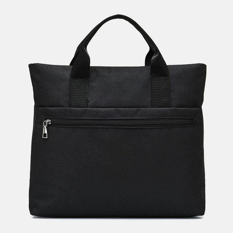 Muoti Simpe Casual Hnadbag Business Bag Messenger Laukku Miesten Naisten