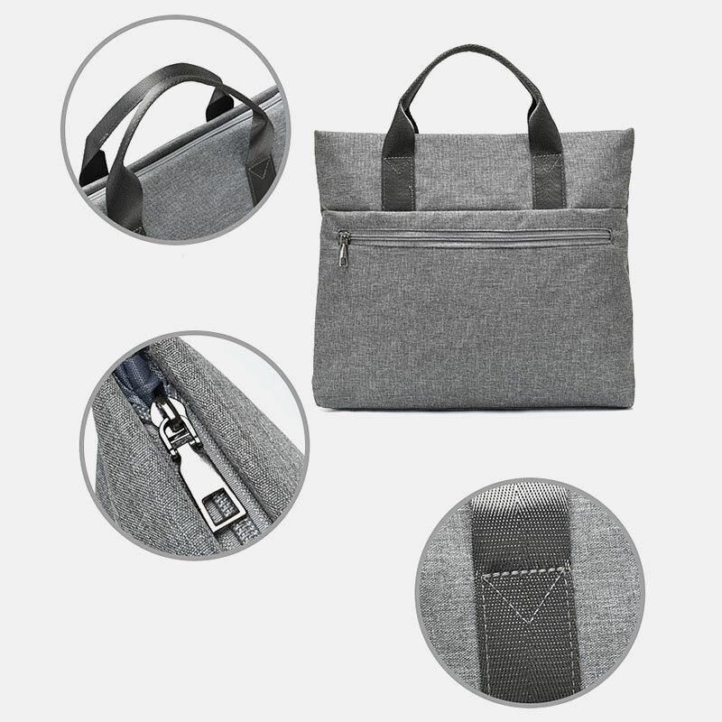 Muoti Simpe Casual Hnadbag Business Bag Messenger Laukku Miesten Naisten