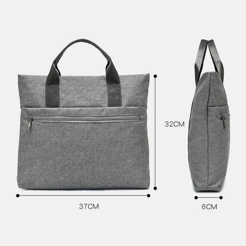 Muoti Simpe Casual Hnadbag Business Bag Messenger Laukku Miesten Naisten