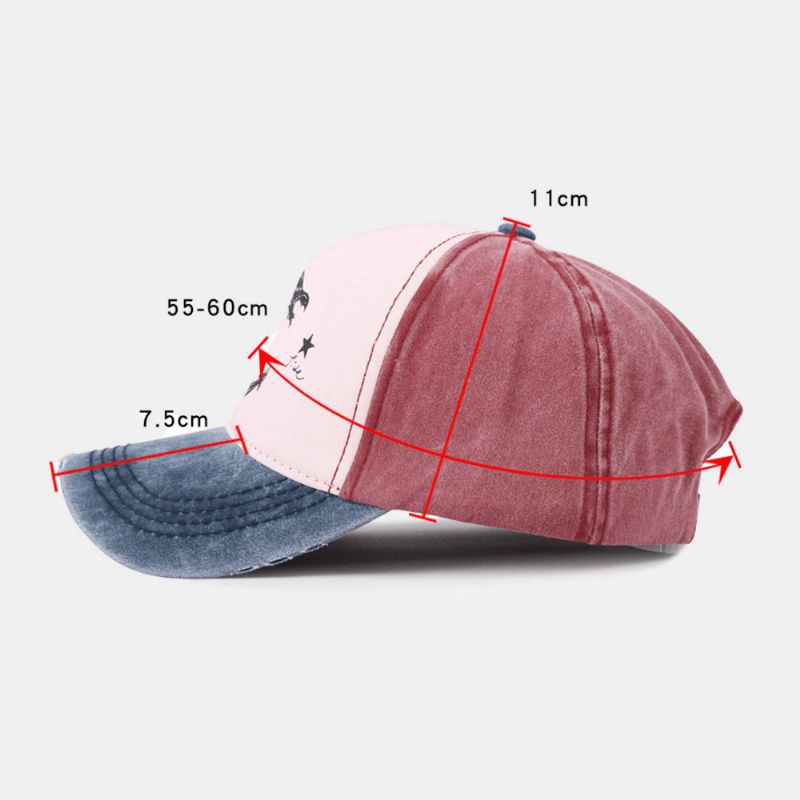 Unisex Make-Old Pirate Ship Anchor Pattern Pattern Ivy Cap Outdoor Suncreen Baseball Hatut Stretch Fit Cap